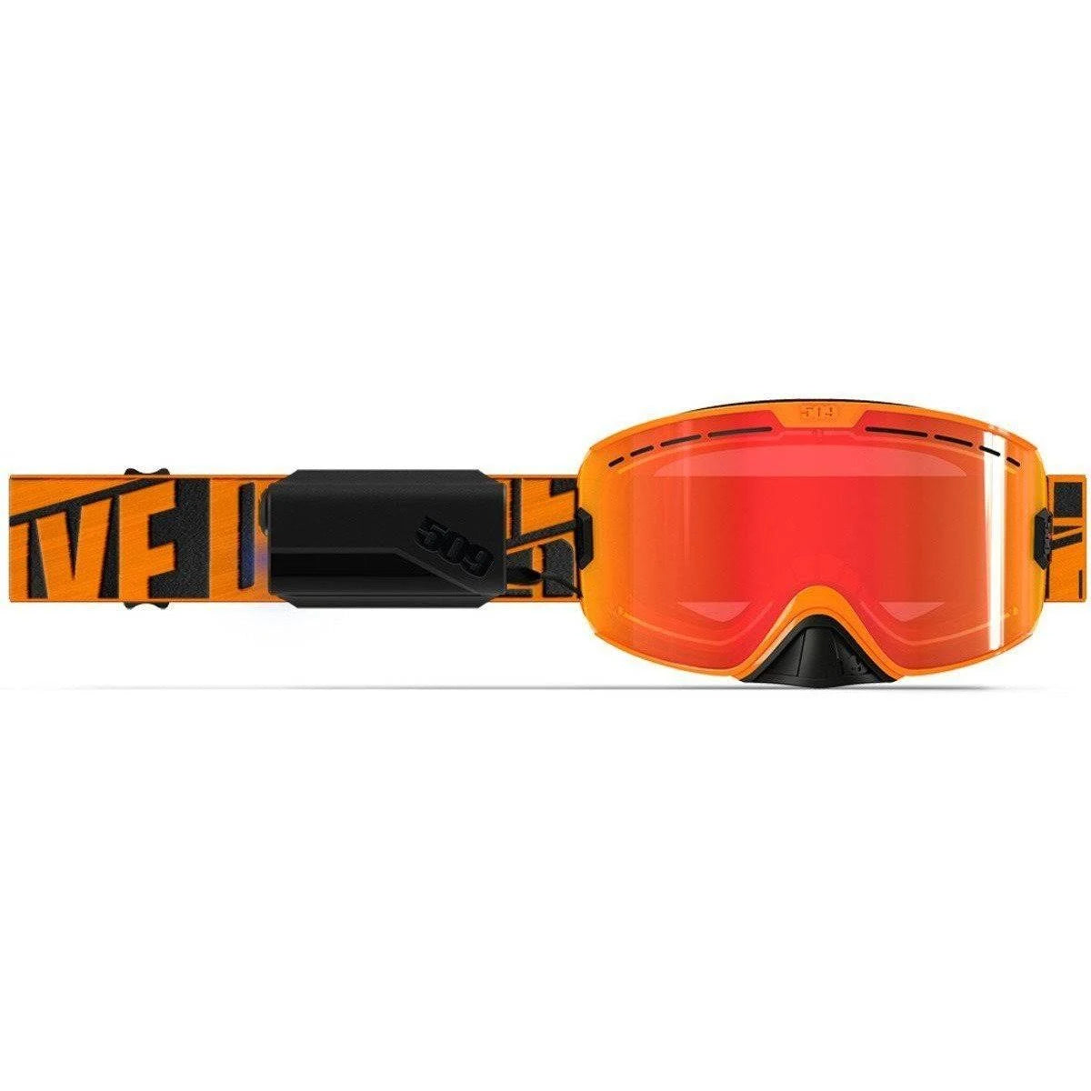 509 Ignite Goggle Kingpin Hi-Vis Black Yellow Tint Heated A981