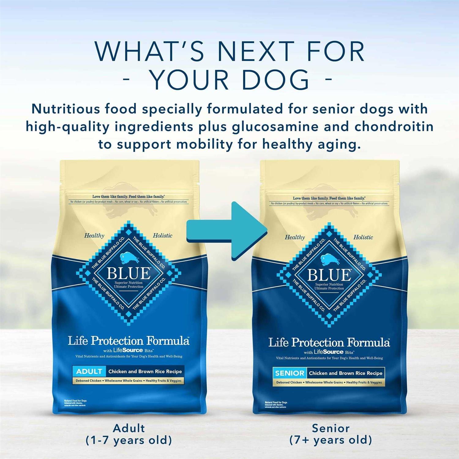 Blue Buffalo Life Protection Healthy Weight Adult Dry Dog Food Chicken & Brown Rice A981