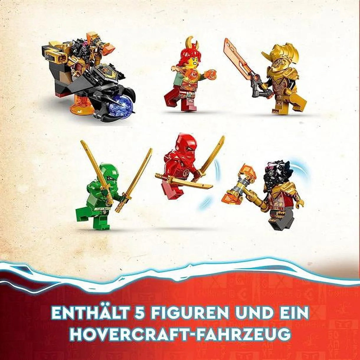 LEGO Ninjago Heatwave Transforming Lava Dragon 71793 W143133