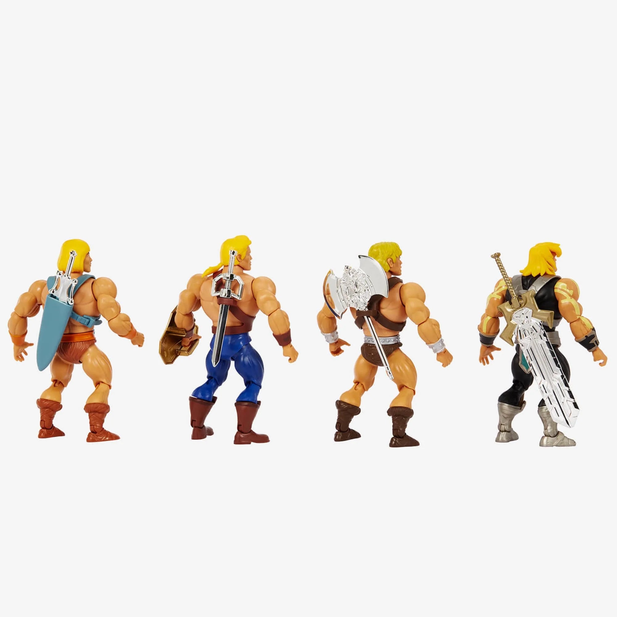 Masters of the Universe Origins He-Man 40th Anniversary 4-Pack T89621