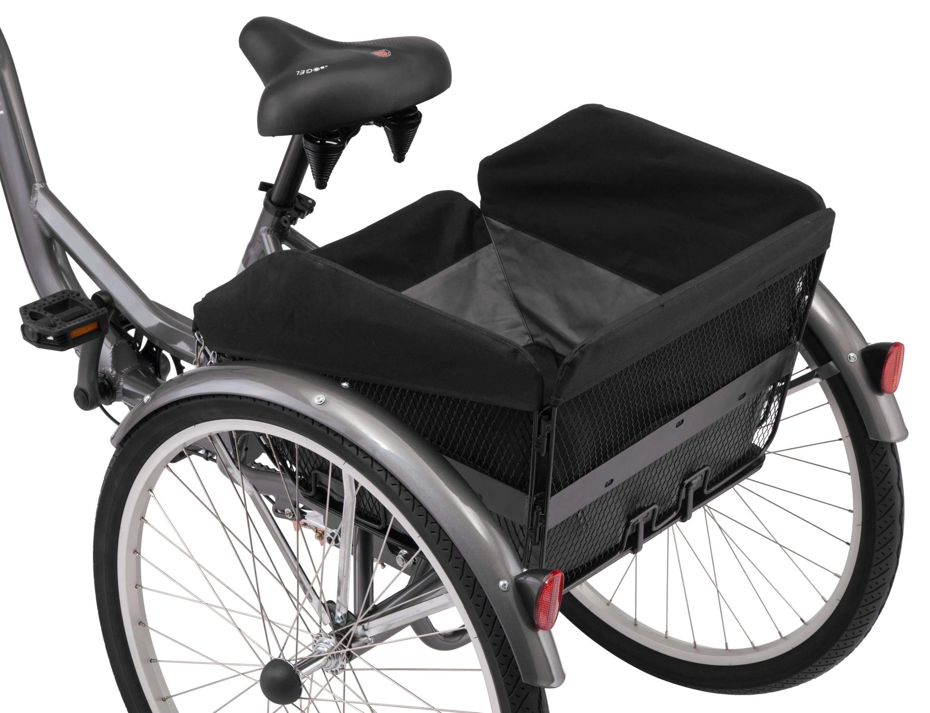 Schwinn Meridian Adult Tricycle, 26-Inch Wheels, Grey U908