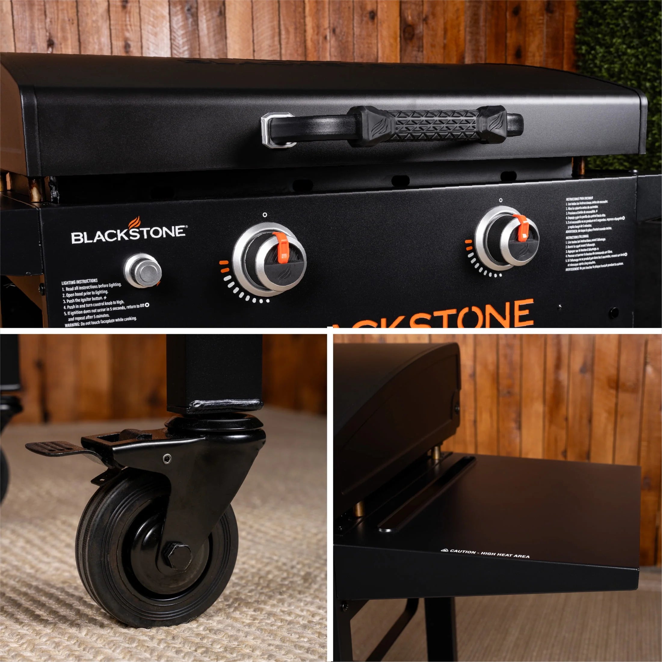 Blackstone 2-Burner 28" Propane Griddle with Hood N20657