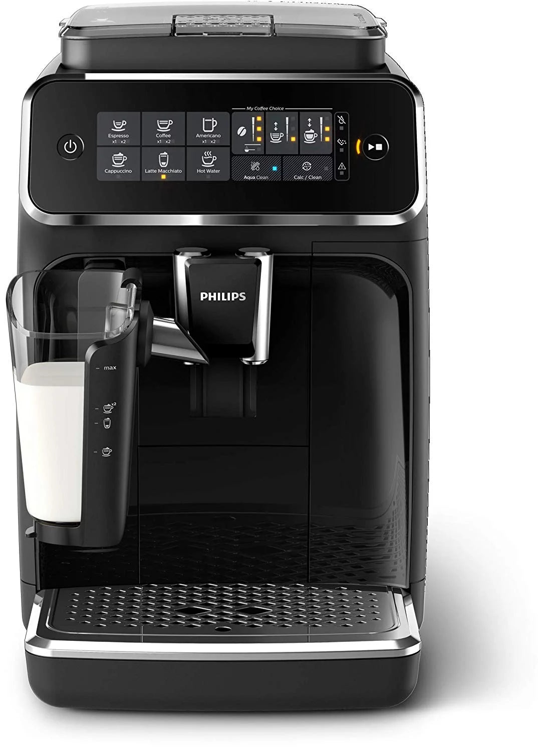 Philips 3200 Series Espresso Machine with LatteGo, Black O5446