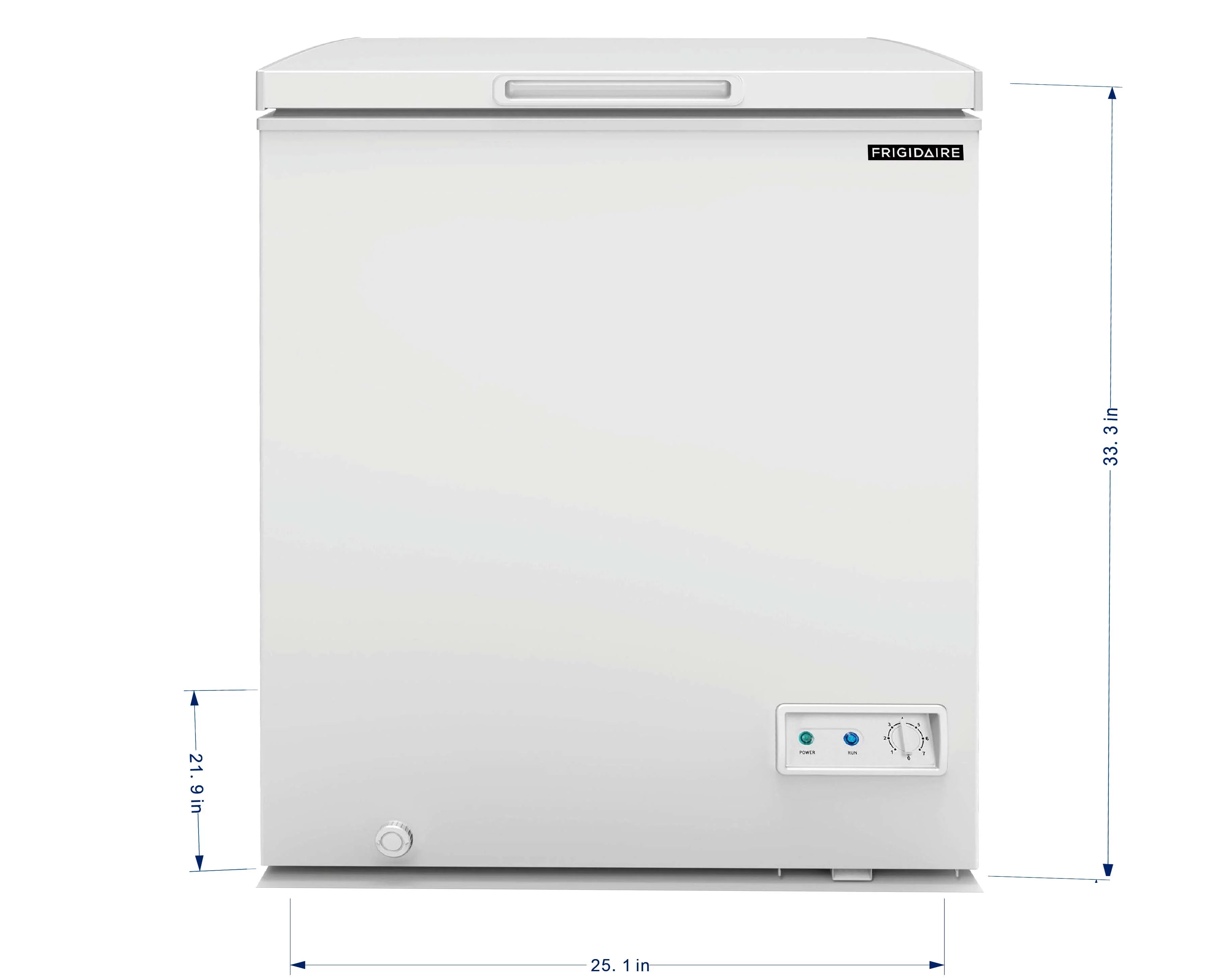 Frigidaire 5.0 Cu. ft. Chest Freezer, Garage Ready, White W47546