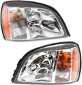 For Cadillac Deville Headlight Assembly 2004 2005 Pair Driver and Passenger Side | DOT Certified | GM2502240