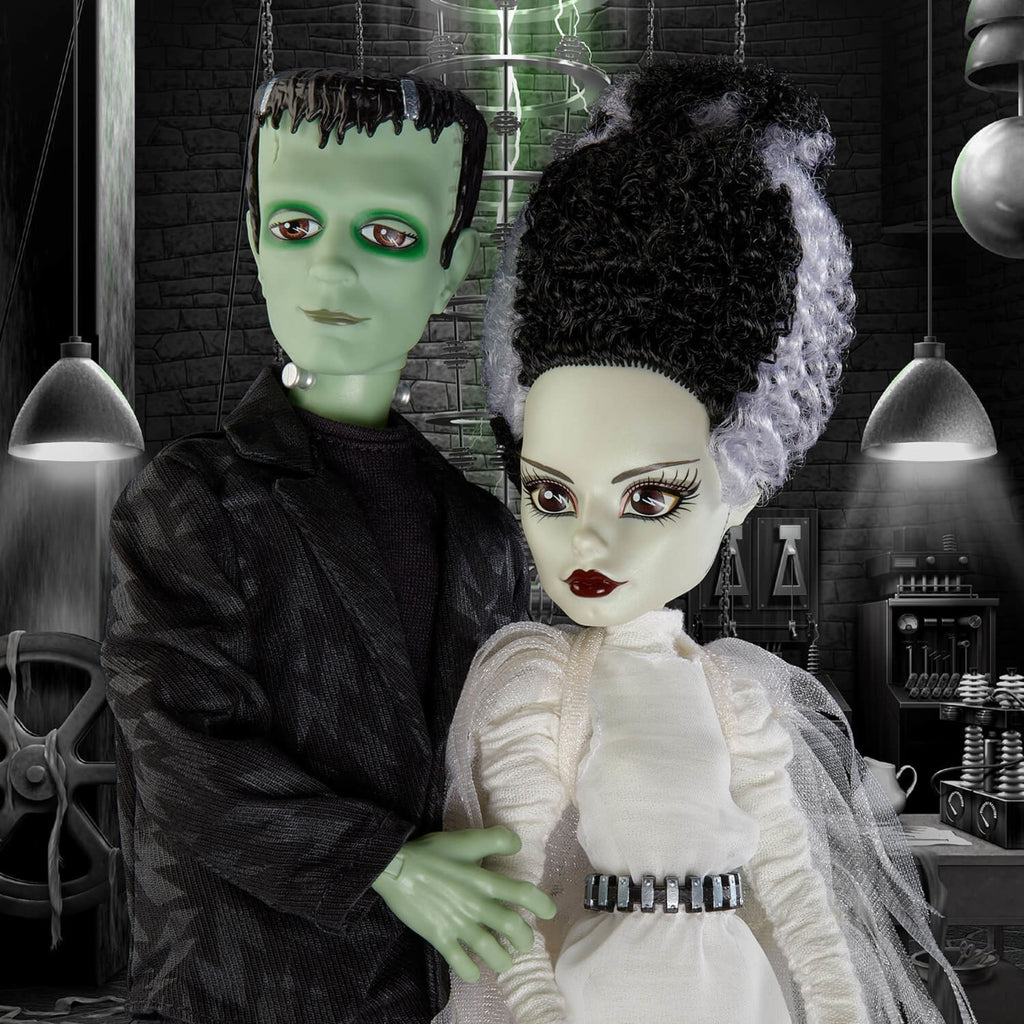 Frankenstein & Bride of Frankenstein Monster High Skullector Doll Set F803208
