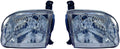 For Toyota Sequoia Headlight Assembly 2001 02 03 2004 Pair Driver and Passenger Side w/Bulbs For TO2502144