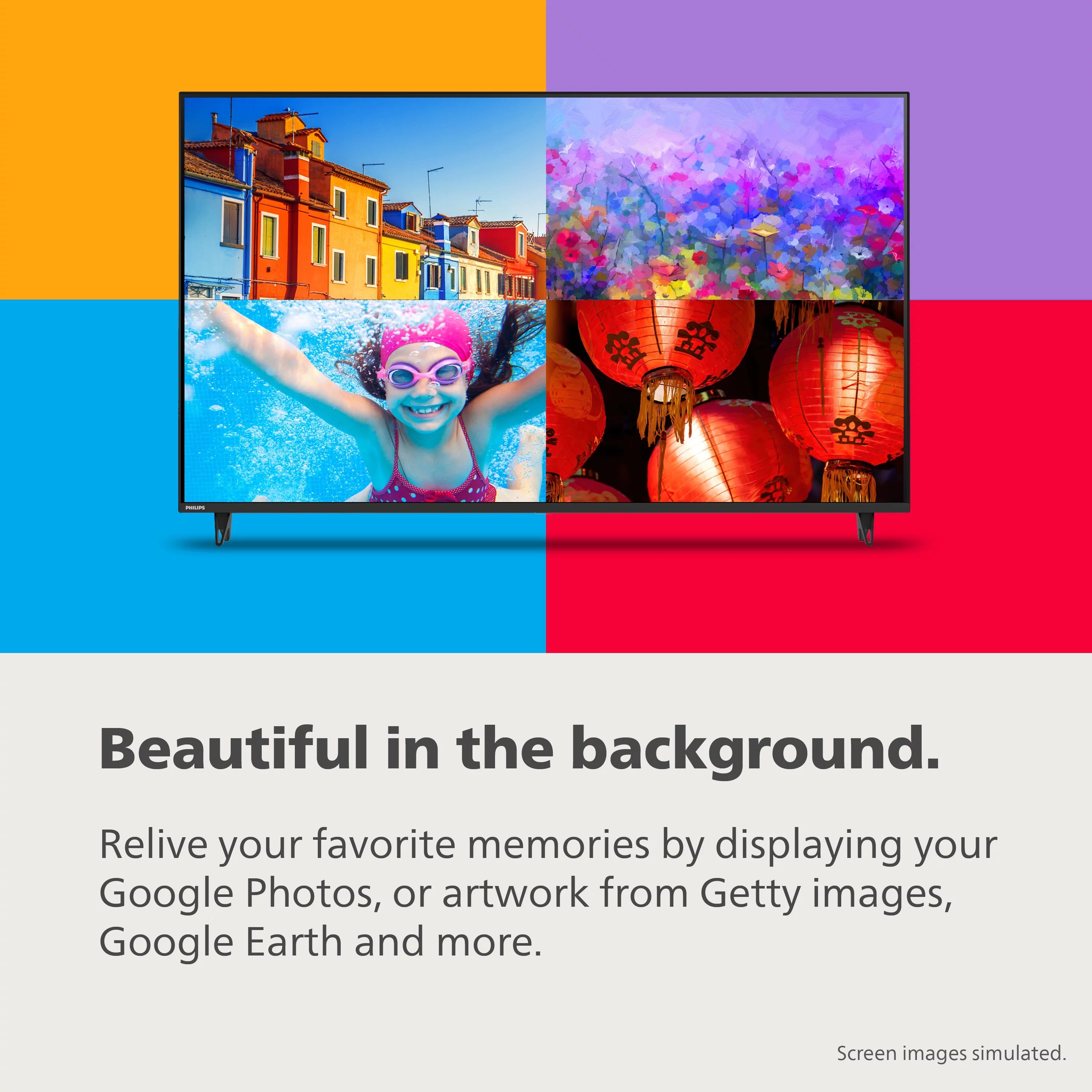 Philips 55" 4K Ultra HD Google Smart LED TV B4764