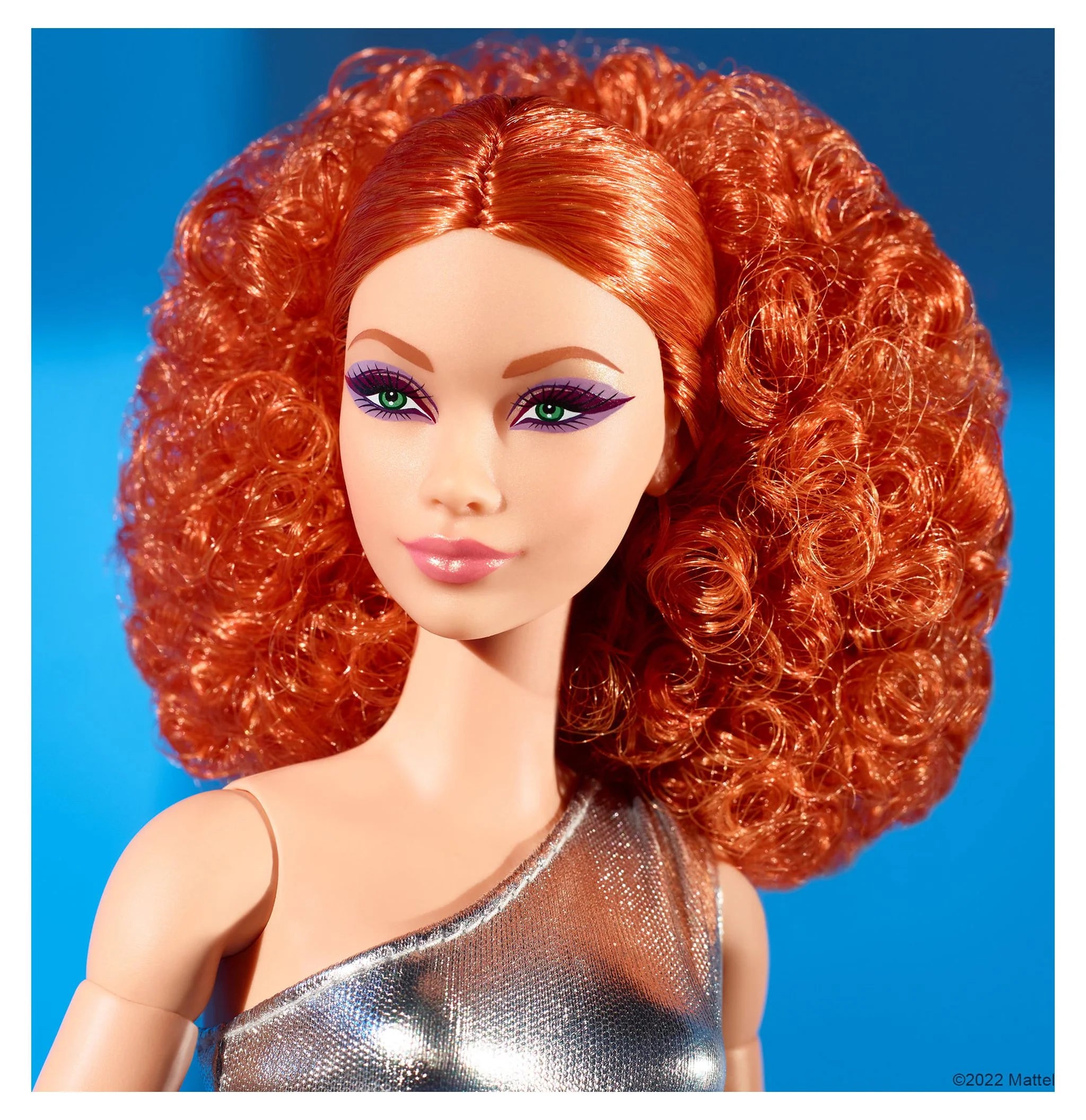 Barbie Looks Collectible Fashion Doll with Curly Red Hair I352