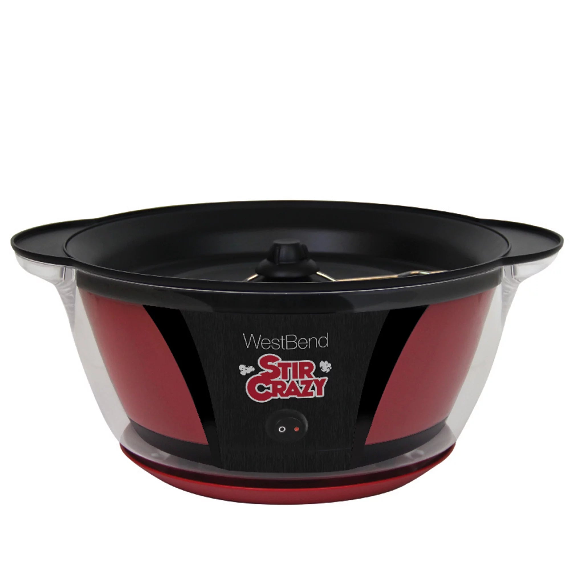 West Bend Stir Crazy Electric Popcorn Maker, Red E978