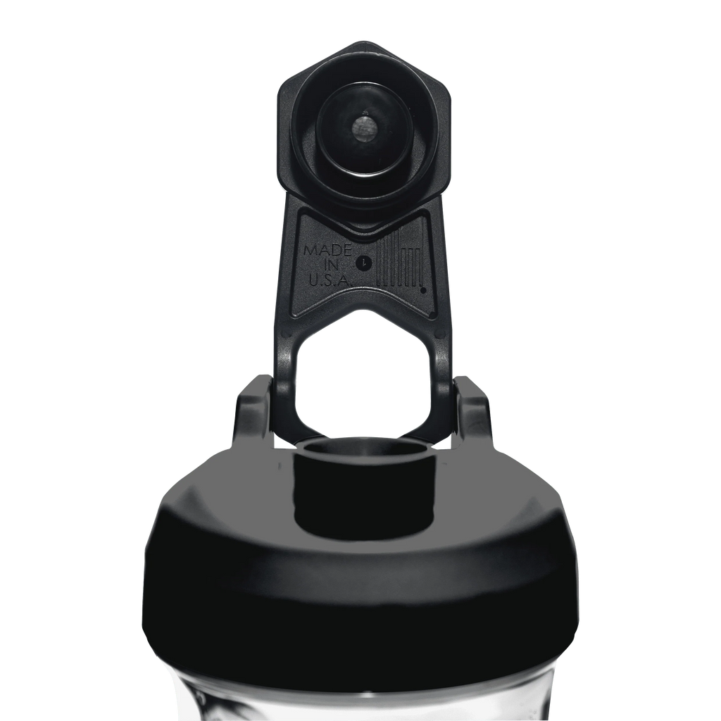 Helimix 2.0 Vortex Black Portable Pre-Workout Blender Shaker Bottle 28oz J290
