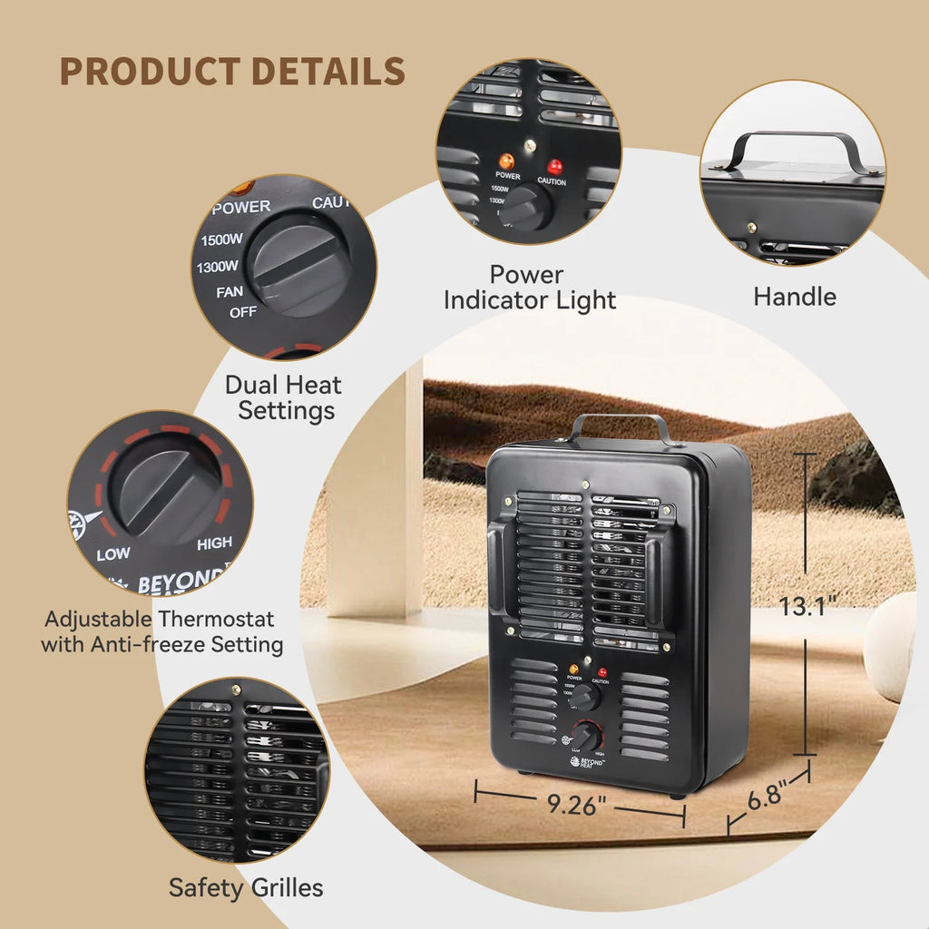 Beyond Heat Milkhouse Utility Heater B599