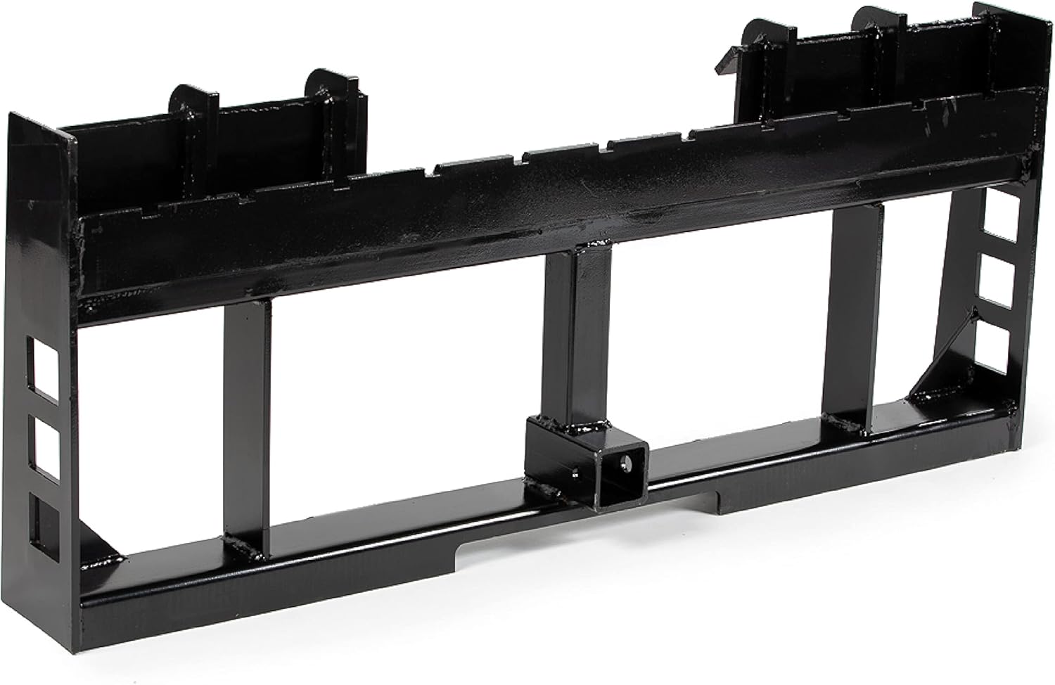 Titan Attachments 45" Skid Steer Pallet Fork Frame Attachment, 60" Fork Blades, Rate 4,000 LB, Quick Tach Tractor