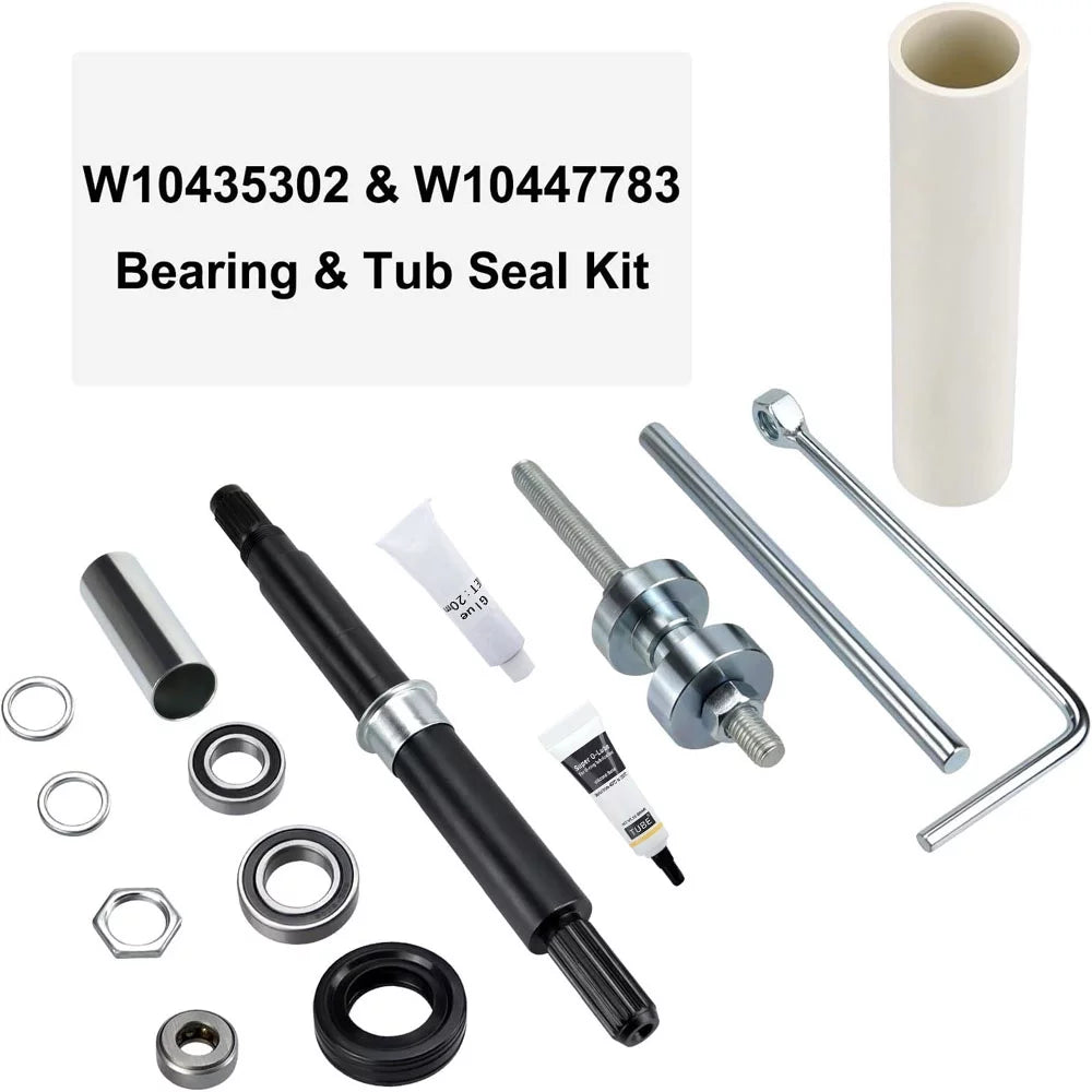 Washer Bearing Kit W10435302 W10447783 for Whirlpool Kenmore Cabrio Maytag H344401