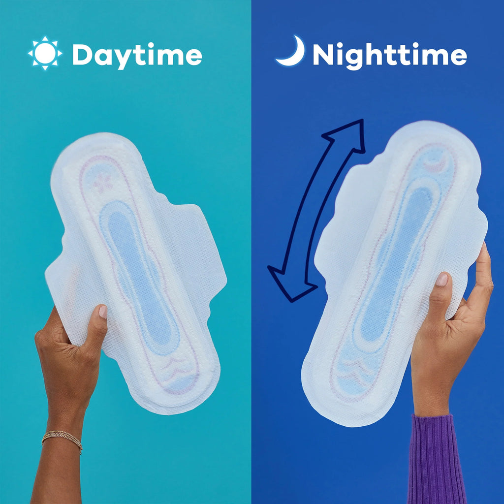 Always Ultra Thin Overnight Pads with Wings Size 4, 36 Count L6469