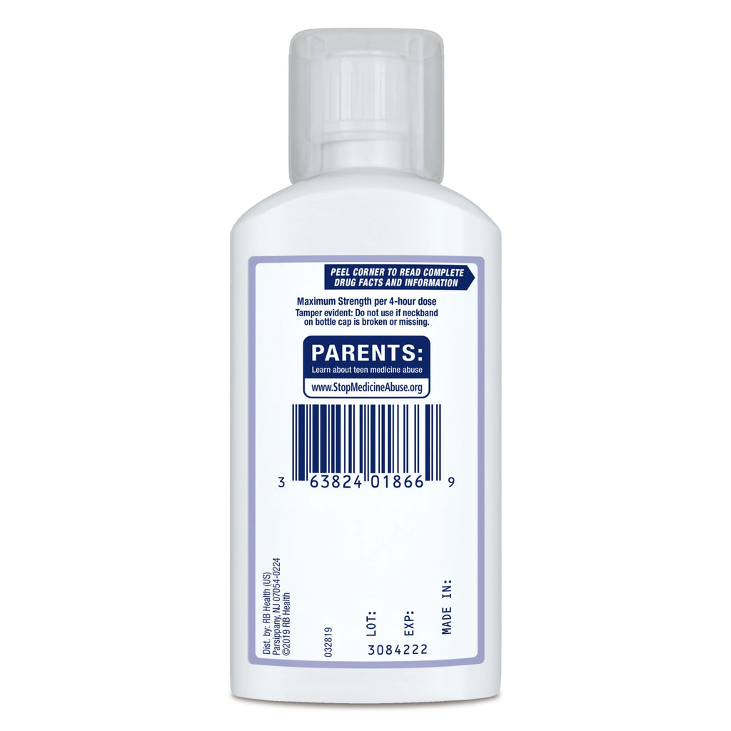 Mucinex Fast Max Severe Congestion & Cough Liquid Medicine, 6 fl oz V383