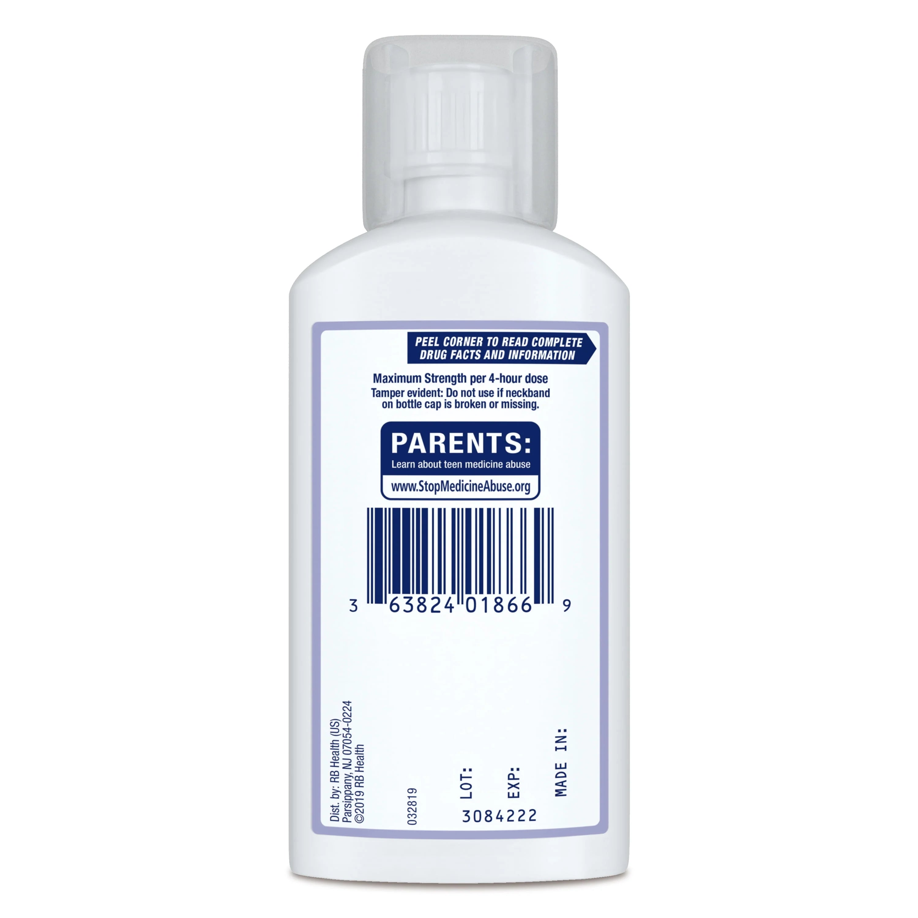 Mucinex Fast Max Severe Congestion & Cough Liquid Medicine, 6 fl oz V383
