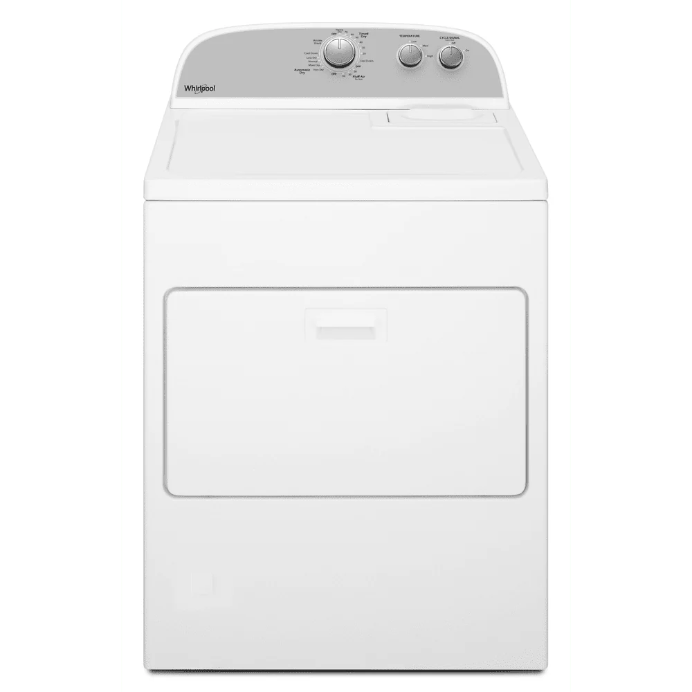 Whirlpool® Brand New Model WGD4950HW - 7.0 Cu ft - Top Load Gas Dryer - White - With Auto Dry™ Drying System