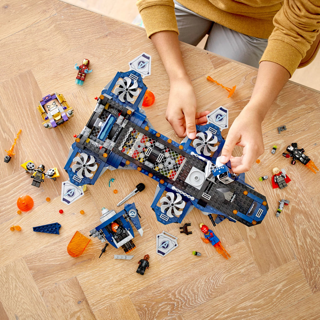 LEGO Marvel Avengers Helicarrier 76153 Building Toy with Minifigures X97848
