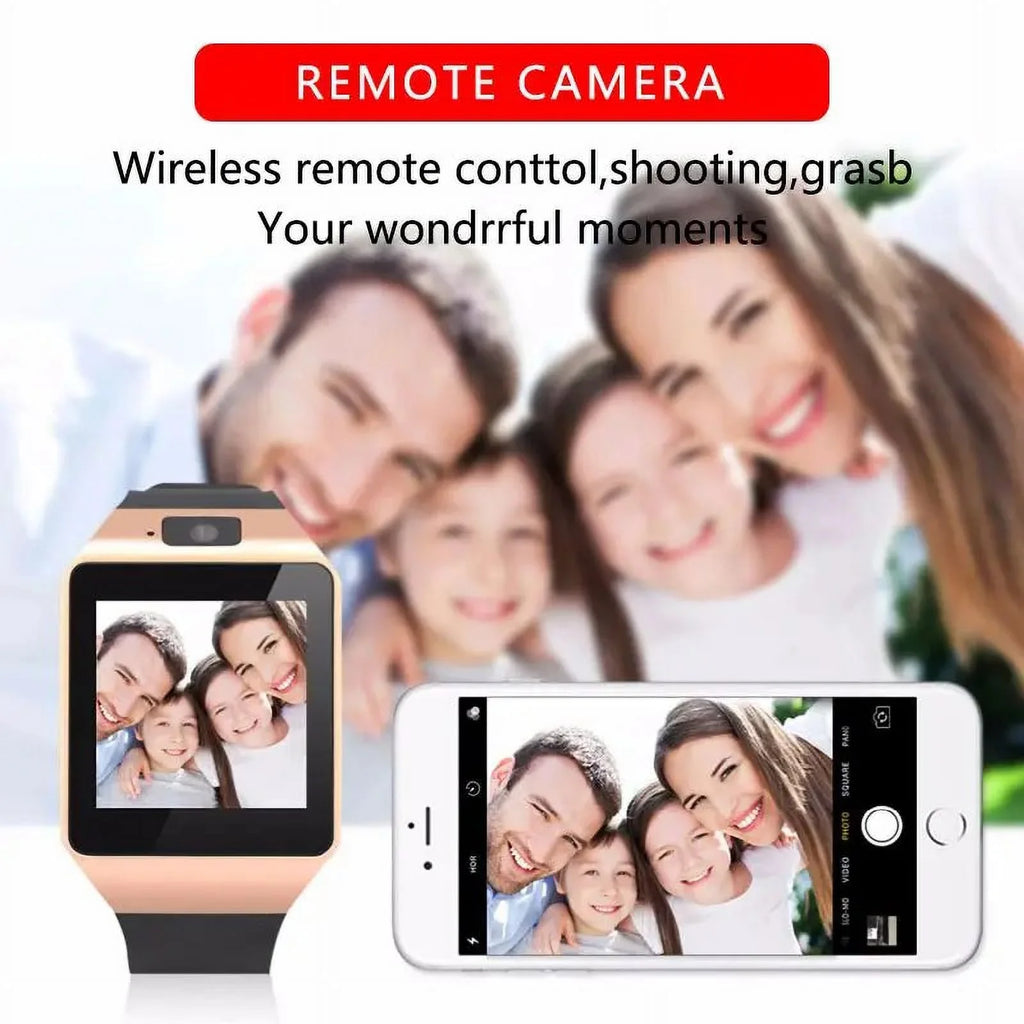 DZ09 Bluetooth Smart Watch for Men Women with Camera S648902