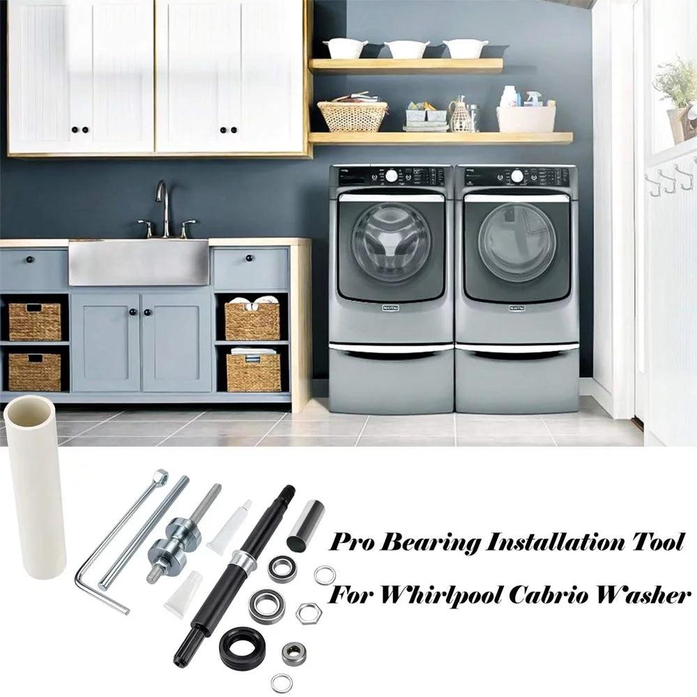 Washer Bearing Kit W10435302 W10447783 for Whirlpool Kenmore Cabrio Maytag H344401