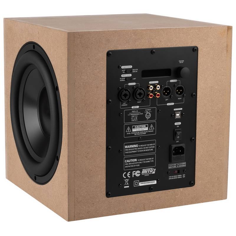 Dayton Audio 10x22 Powered Subwoofer Kit with Dual Passive Radiators C152