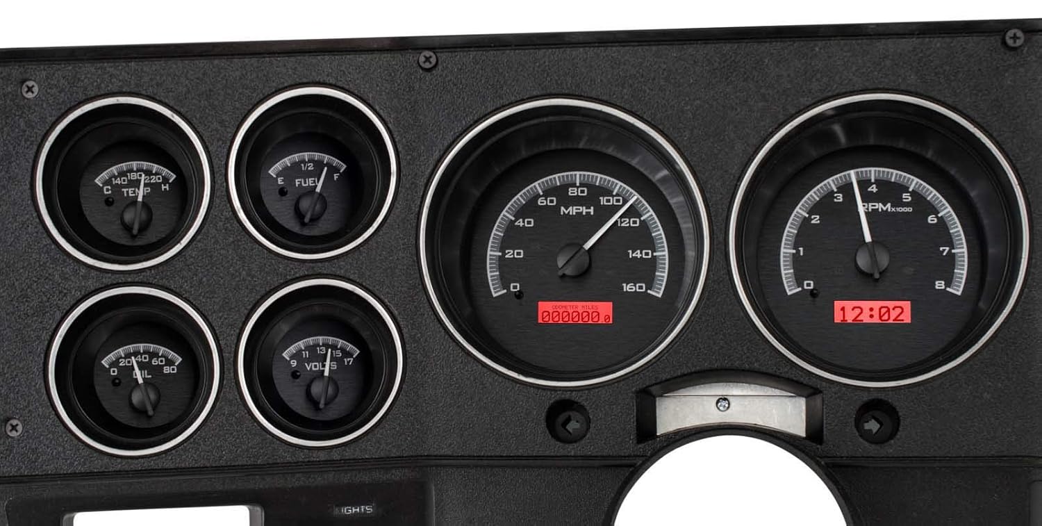 Dakota Digital VHX Analog Dash Gauges System for 73-87 Chevy GMC Pickup H8602