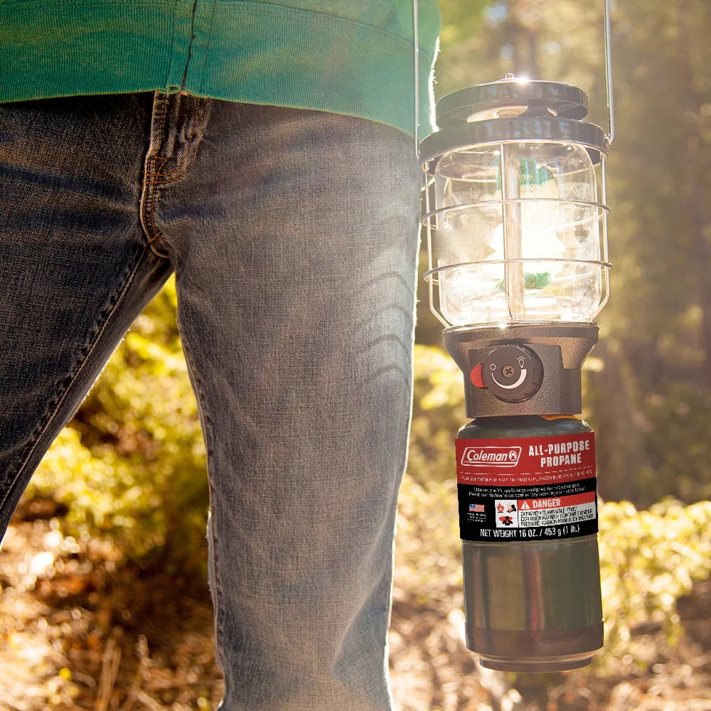 Coleman All-Purpose Propane Gas Cylinder, 16 oz, 2-Pack R456964