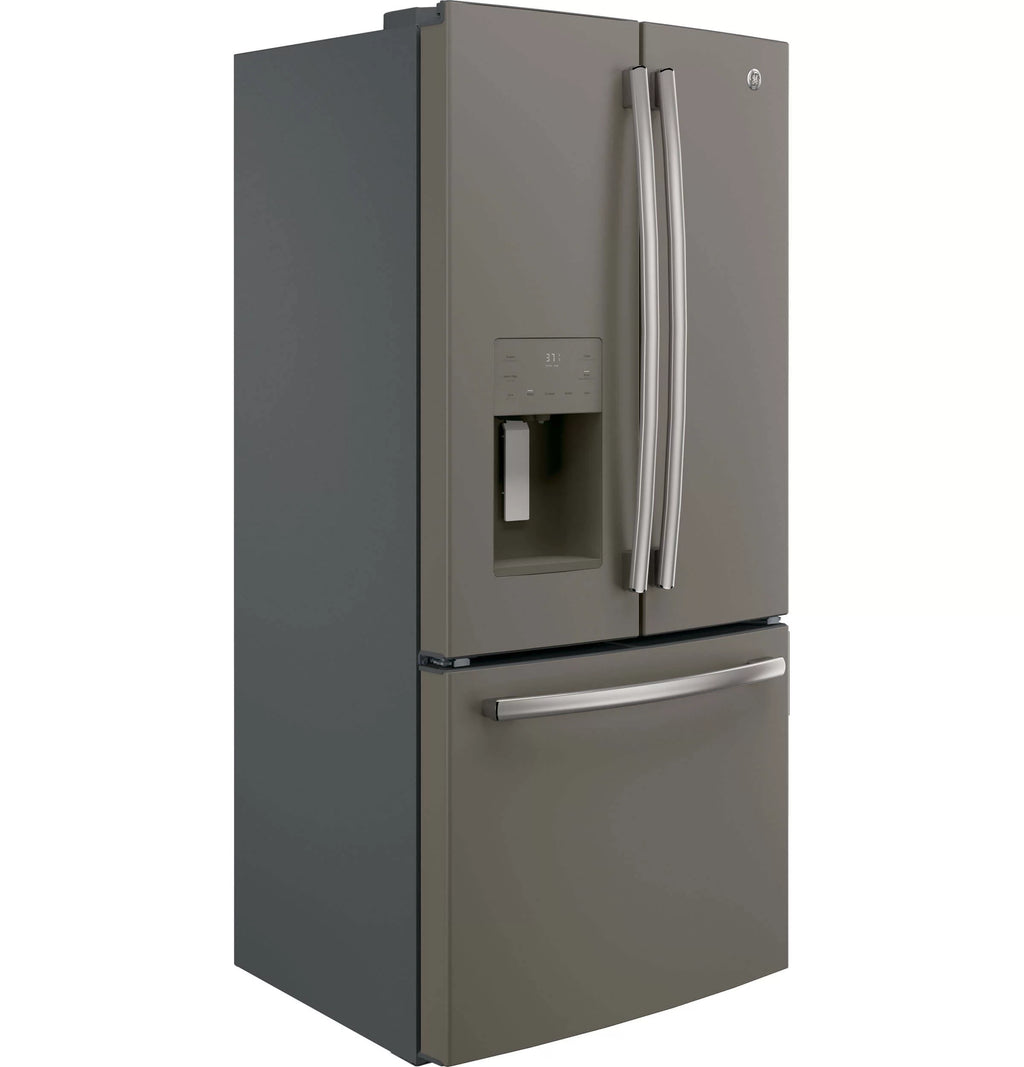 GE Slate GYE18JMLES 33" Counter Depth French Door Refrigerator R5665