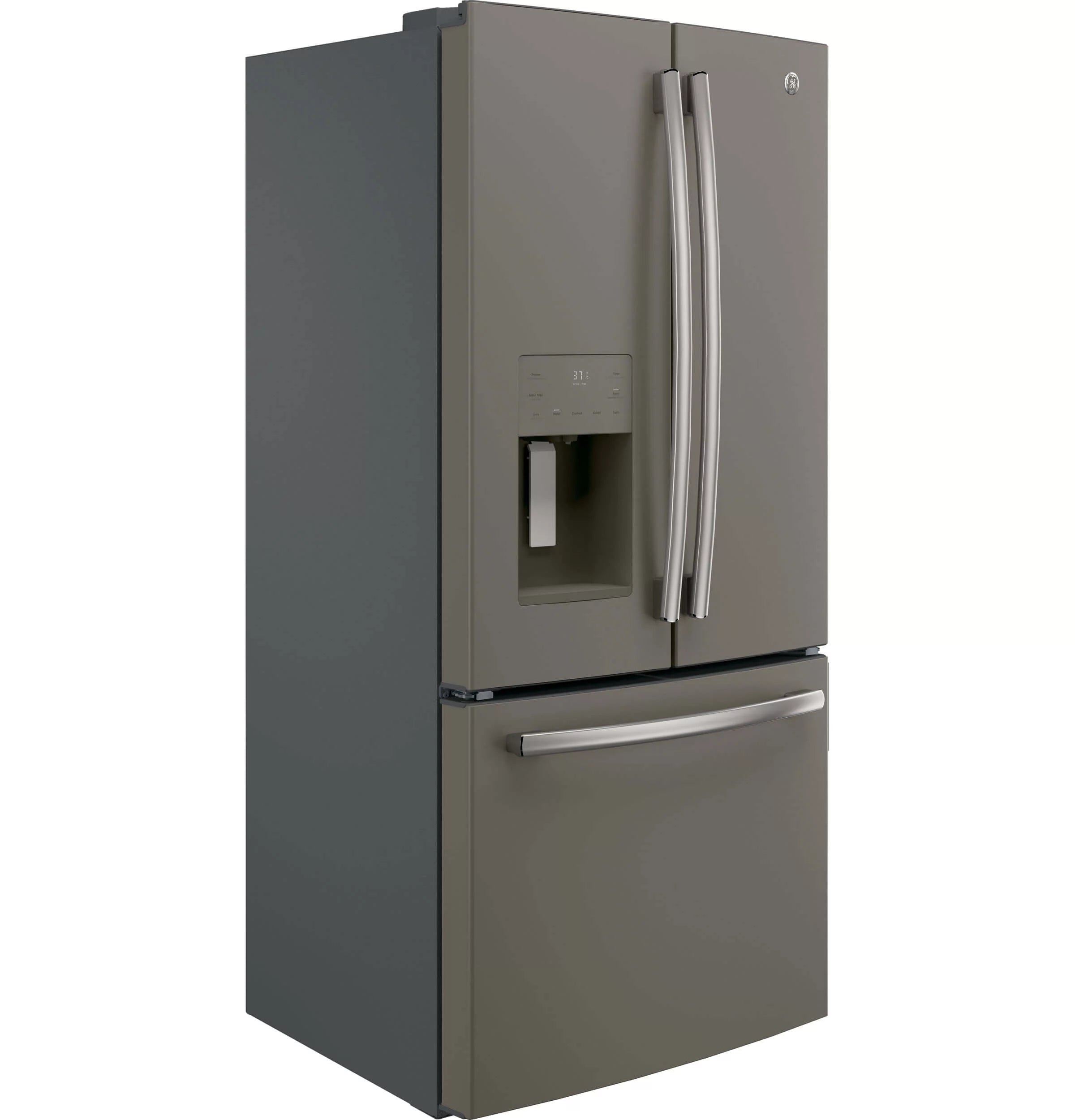 GE Slate GYE18JMLES 33" Counter Depth French Door Refrigerator R5665