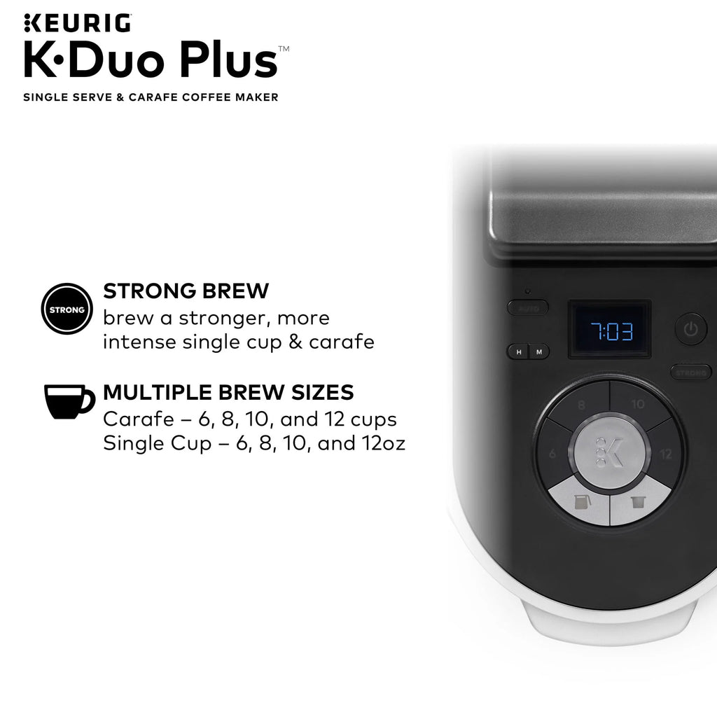 Keurig K-Duo Plus Single Serve & Carafe Coffee Maker F4389