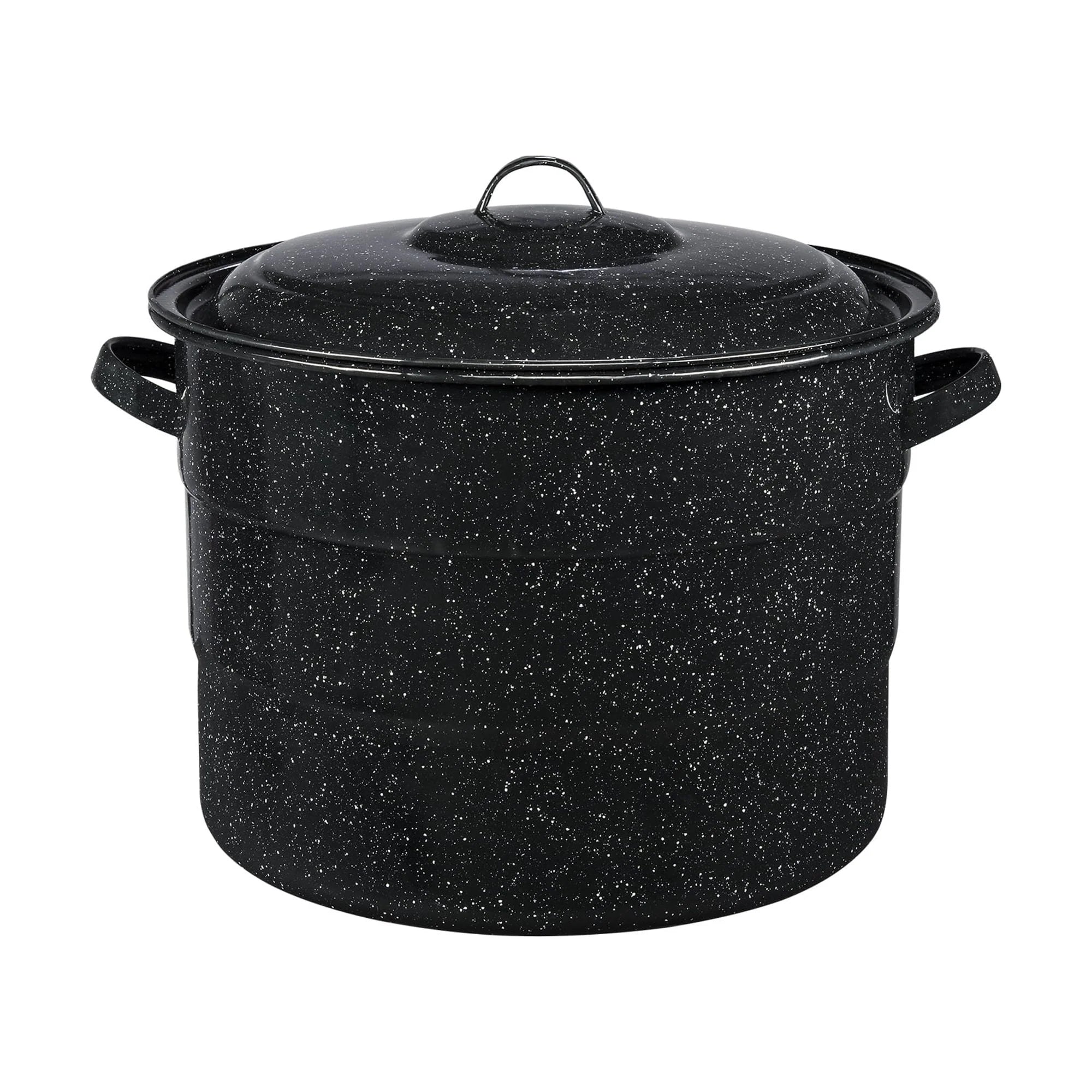 Granite Ware 21.5-Quart Water Bath Canner with Jar Rack U3249