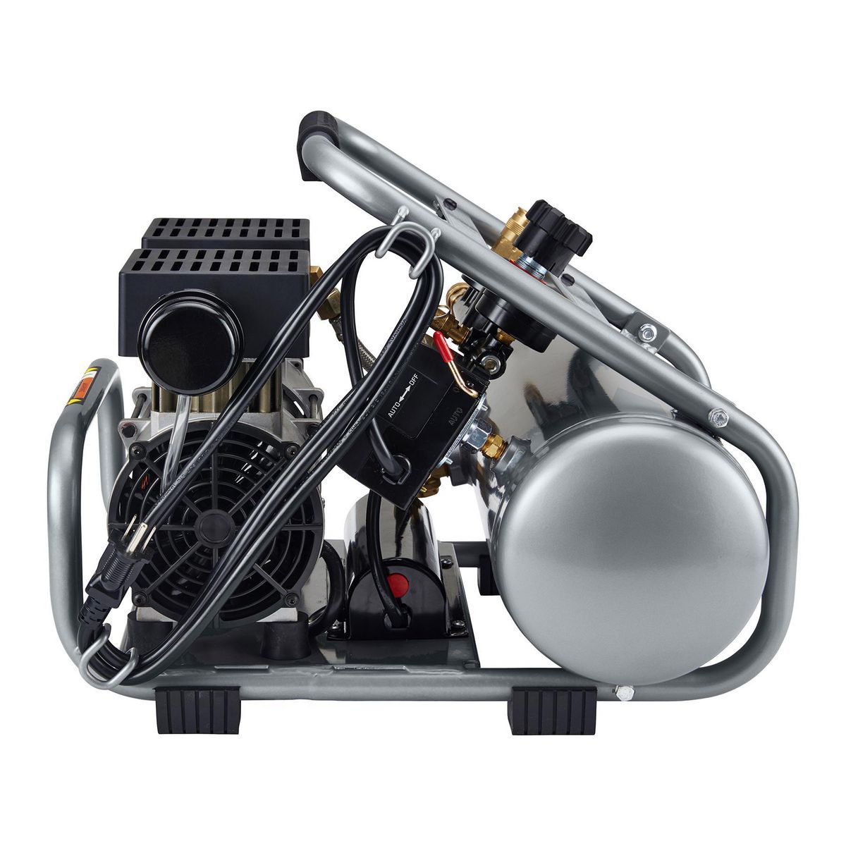 FORTRESS 2 Gallon 135 PSI Ultra Quiet Oil-Free Air Compressor S75569