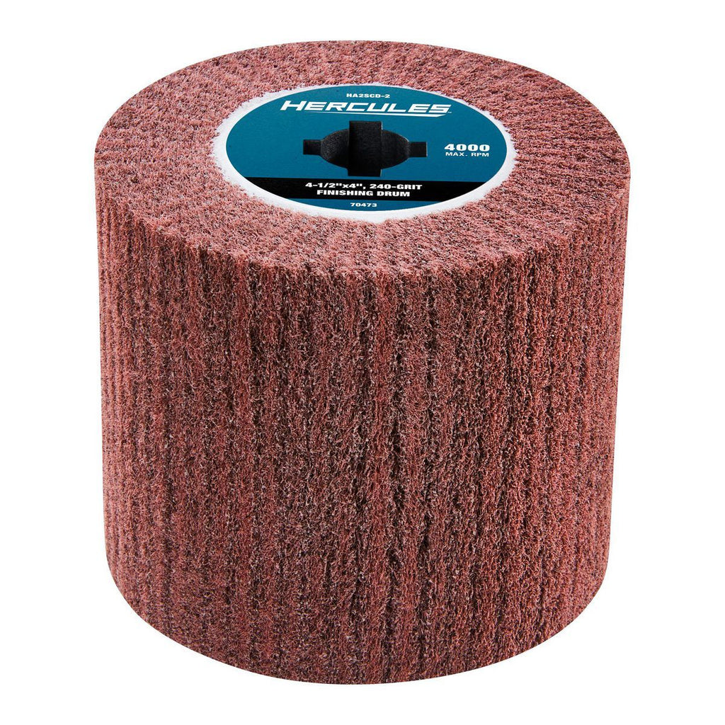 HERCULES 4-1/2 in. x 4 in. x 3/4 in. 240-Grit Finishing Drum L2005