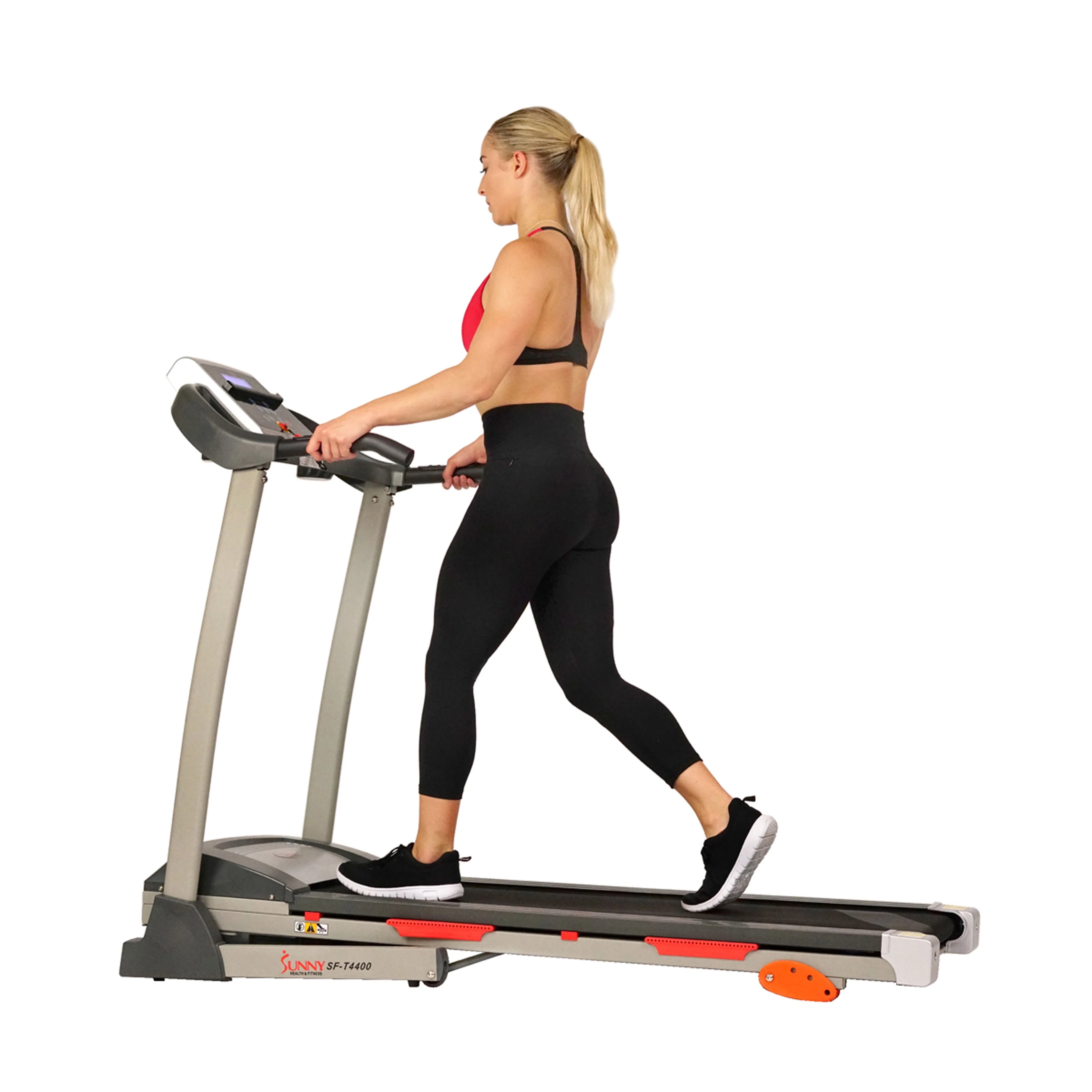 Sunny Health & Fitness Folding Treadmill with Manual Incline SF-T4400 M524297