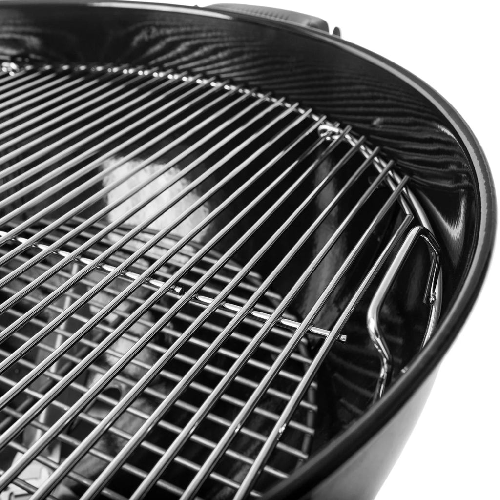 Weber Original Kettle Premium 22-Inch Charcoal Grill, Black M887