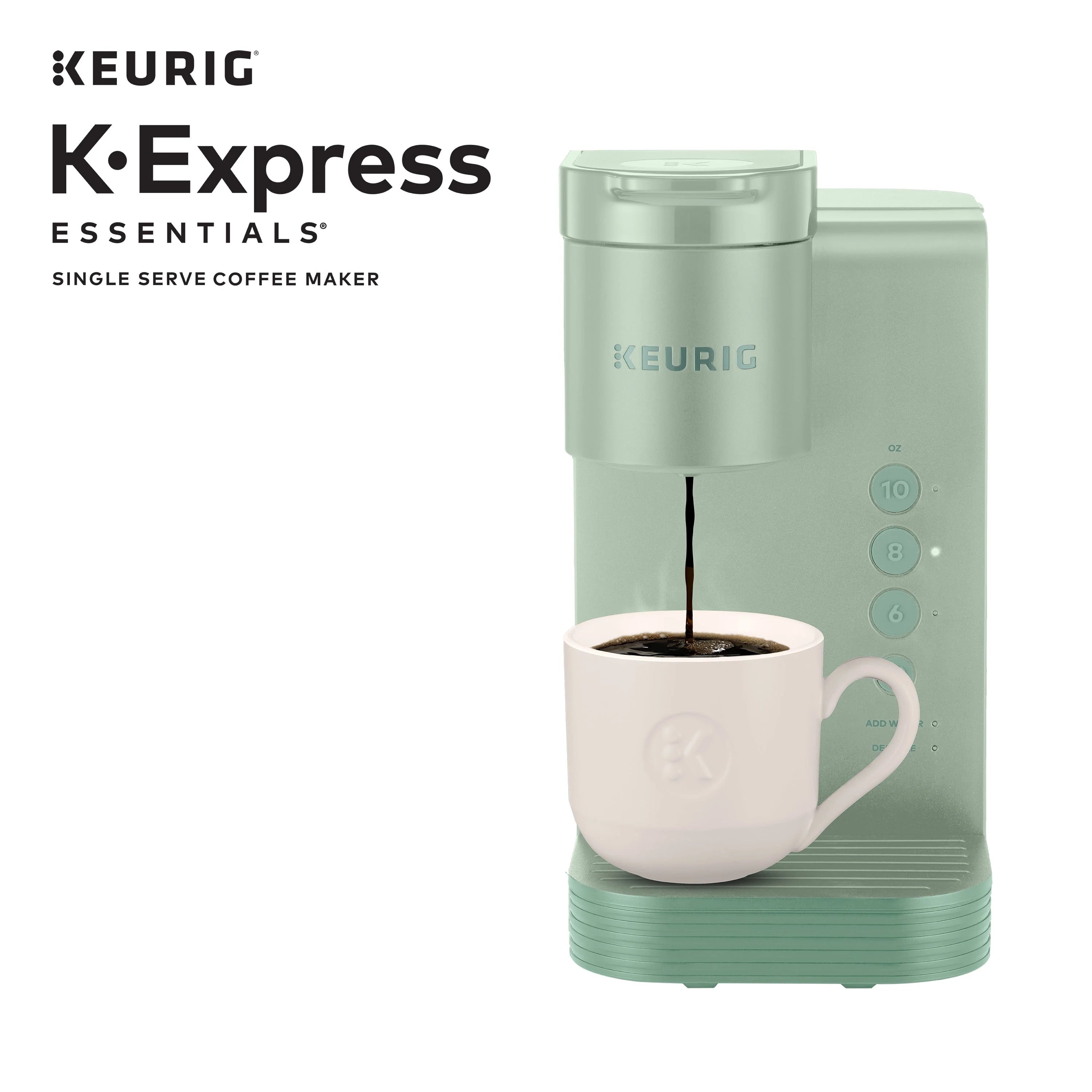 Keurig K-Express Essentials Single Serve K-Cup Pod Coffee Maker, Black L838940