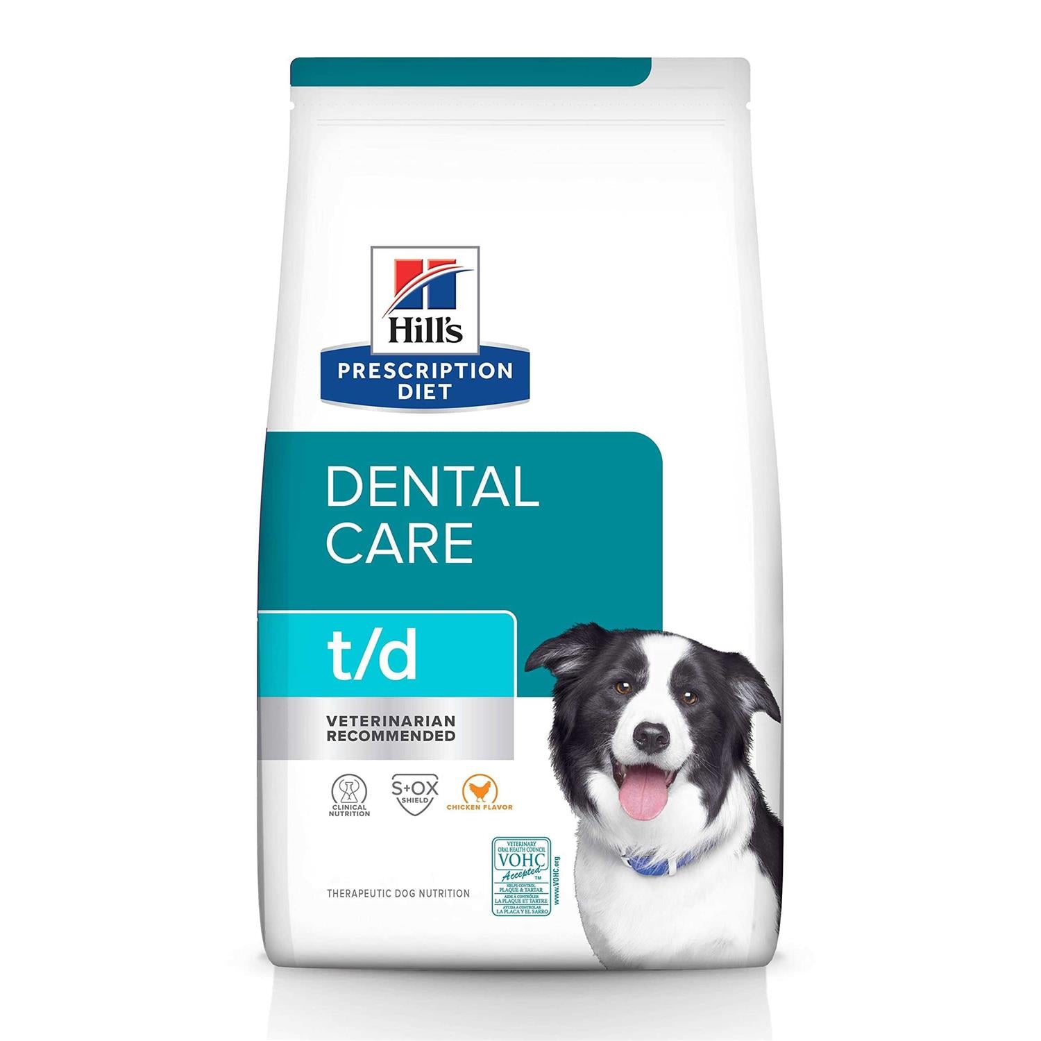 Hill’s Prescription Diet t/d Dental Care Chicken Flavor Dry Dog Food