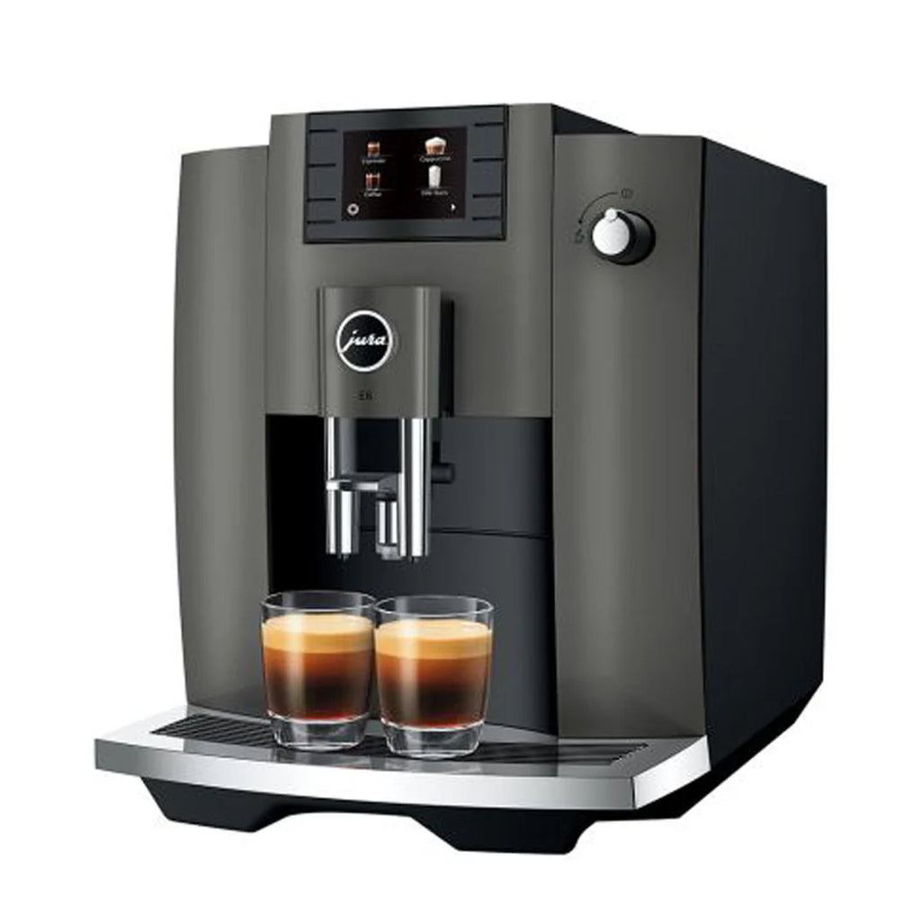 Jura 15559 E6 Automatic Espresso Machine, Piano White T131