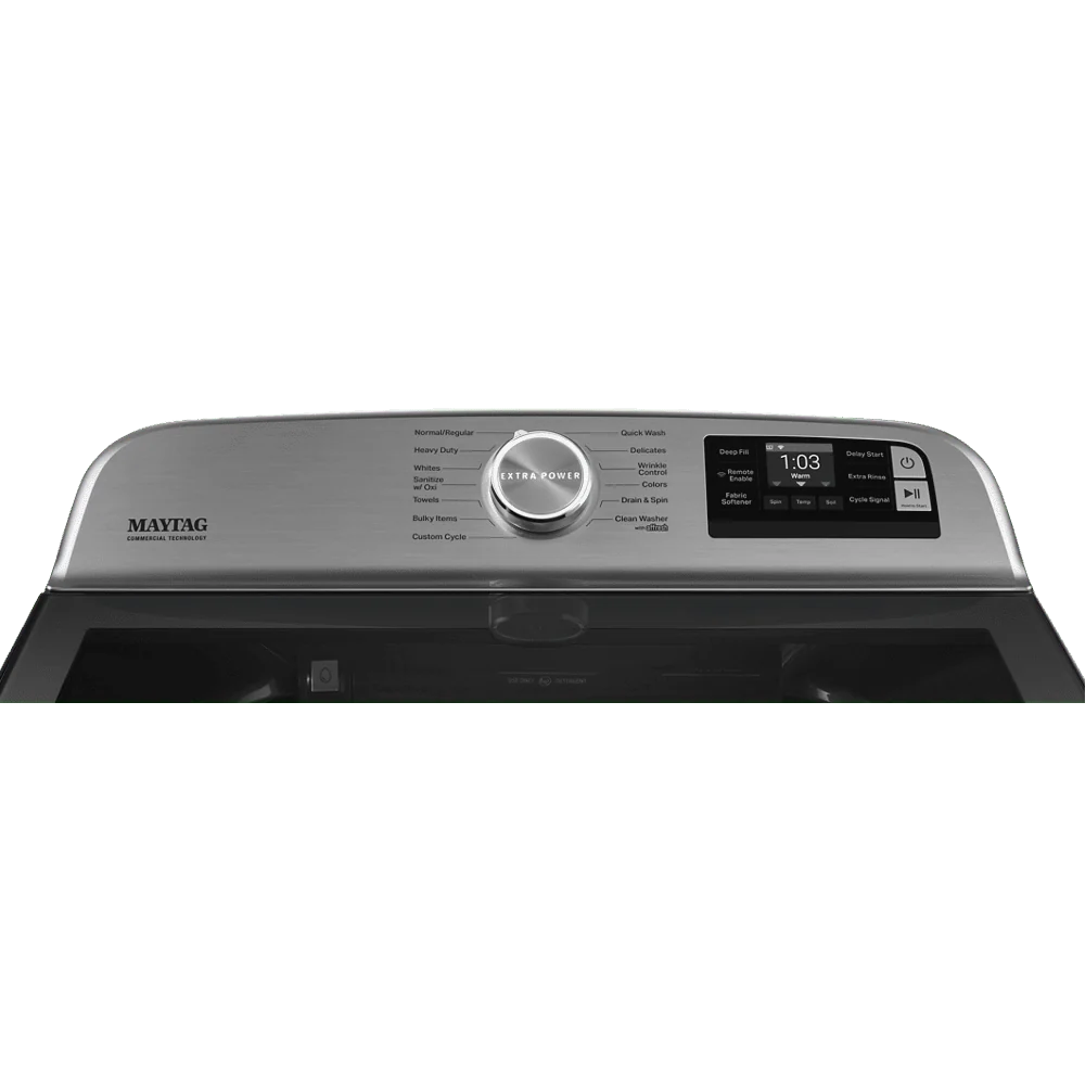 Maytag MVW7230H 28" Top Load Washer 5.2 Cu. Ft. Metallic Slate G2635