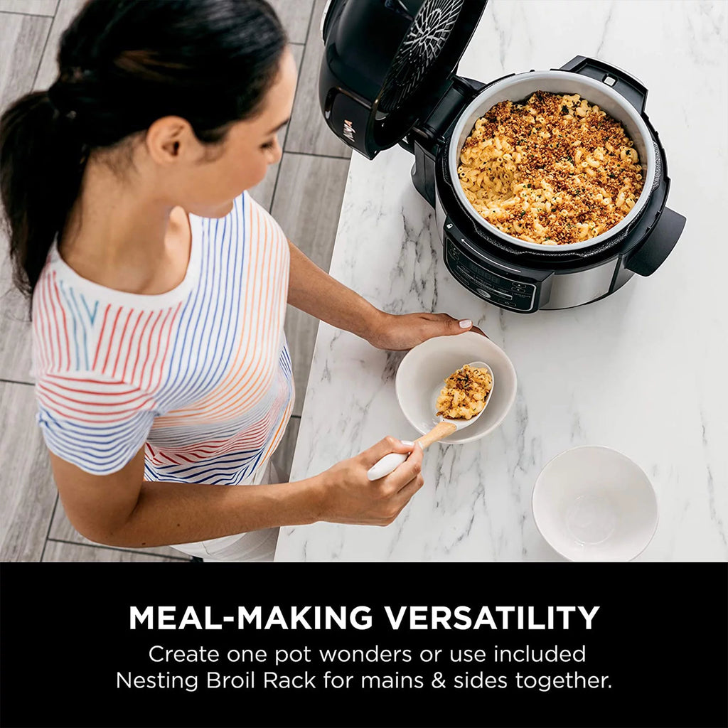 Ninja Foodi 9 in 1 Pressure Cooker and Air Fryer, Silver M1713