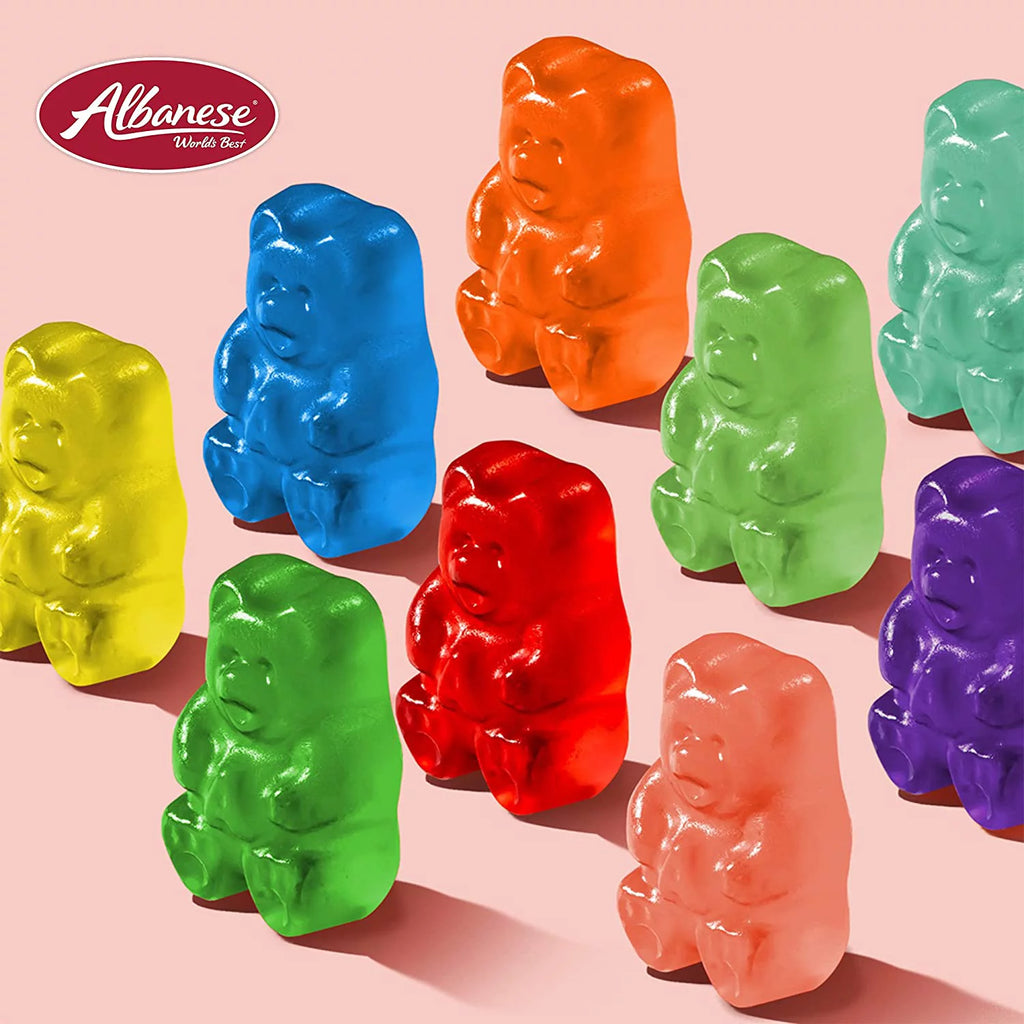 Albanese 12 Flavor Gummi Bears, 5 Pound Bag H69672