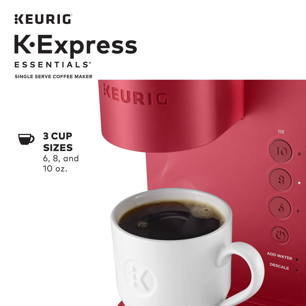 Keurig K-Express Essentials Single Serve K-Cup Pod Coffee Maker, Black L838940