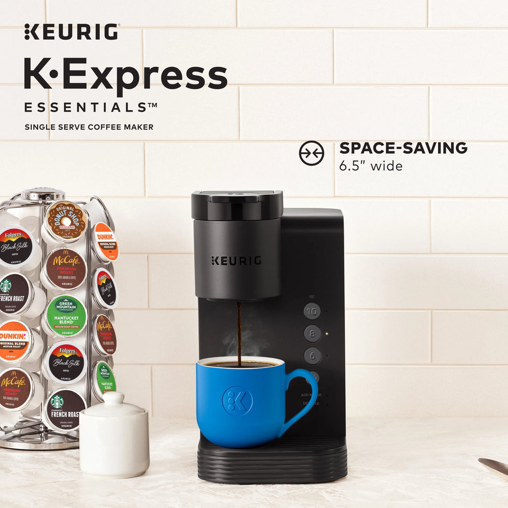 Keurig K-Express Essentials Single Serve K-Cup Pod Coffee Maker, Black L838940