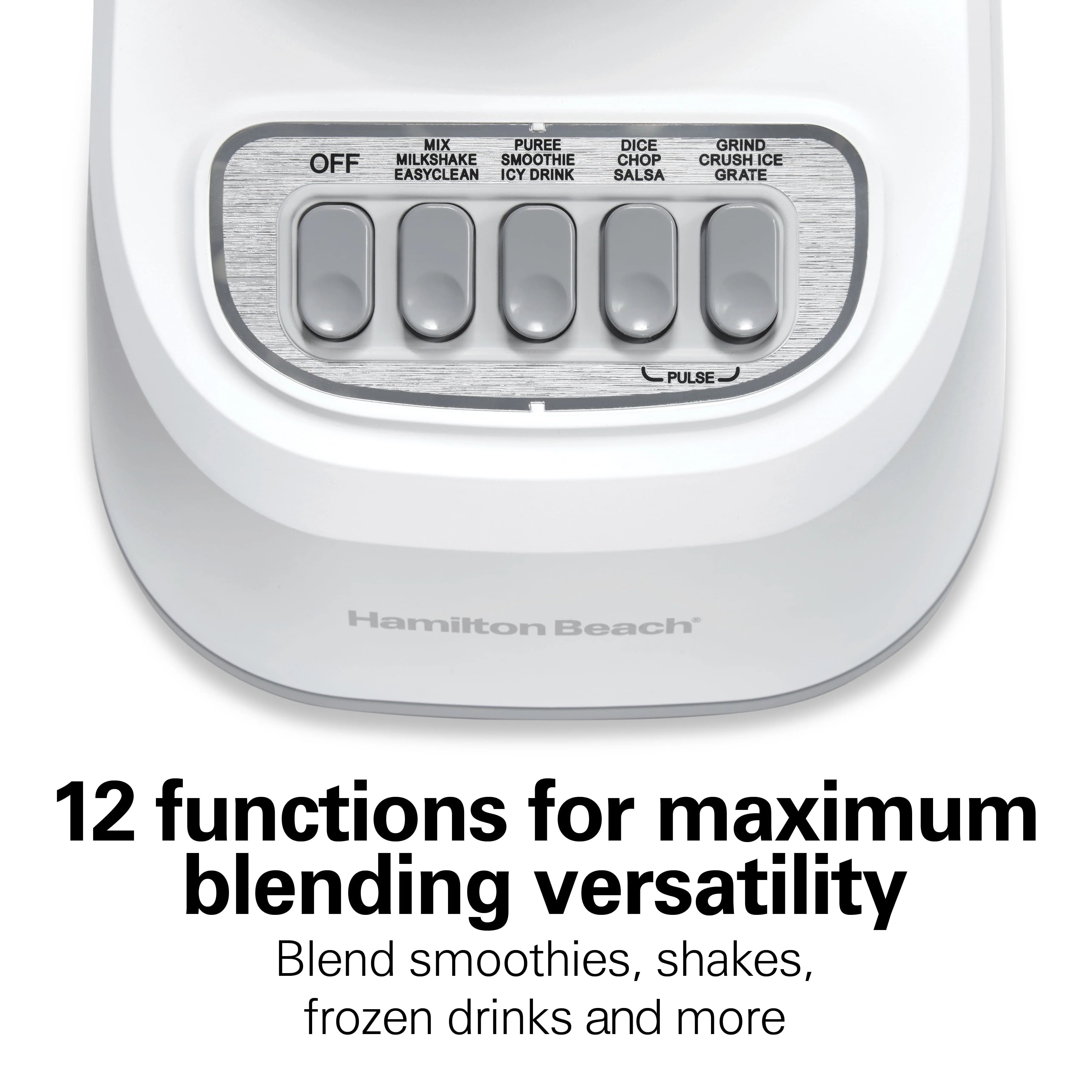 Hamilton Beach Smoothie Blender 48 oz Black N224