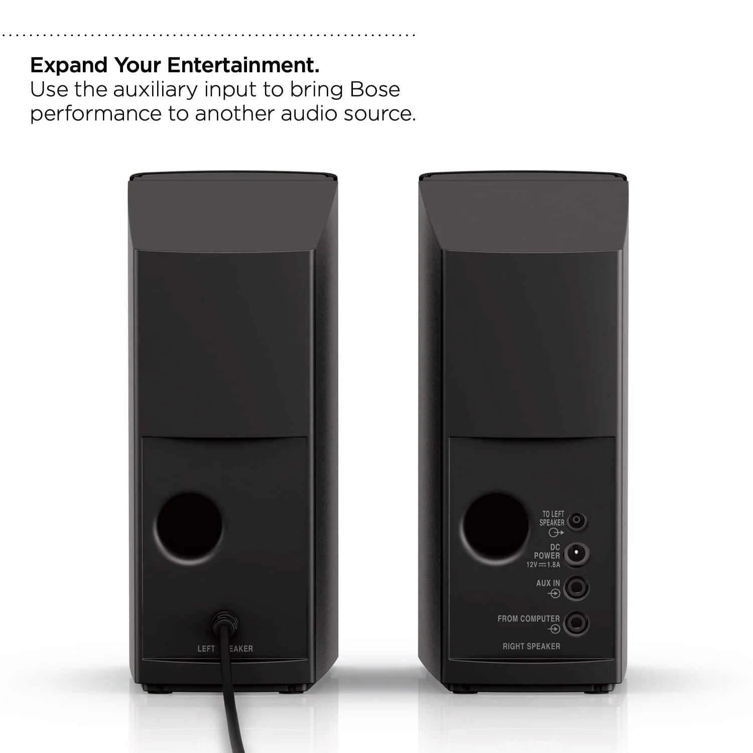 Bose Companion 2 Multimedia Computer Speaker System M88290
