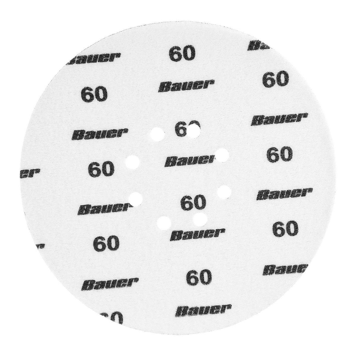 BAUER 9 in. 60 Grit Hook and Loop Drywall Sanding Discs, 5 Pack B7178