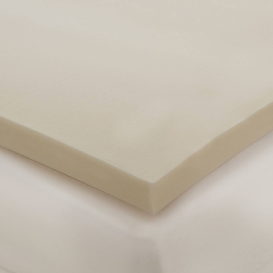 Iso-Cool 2" Memory Foam Full Mattress Topper White