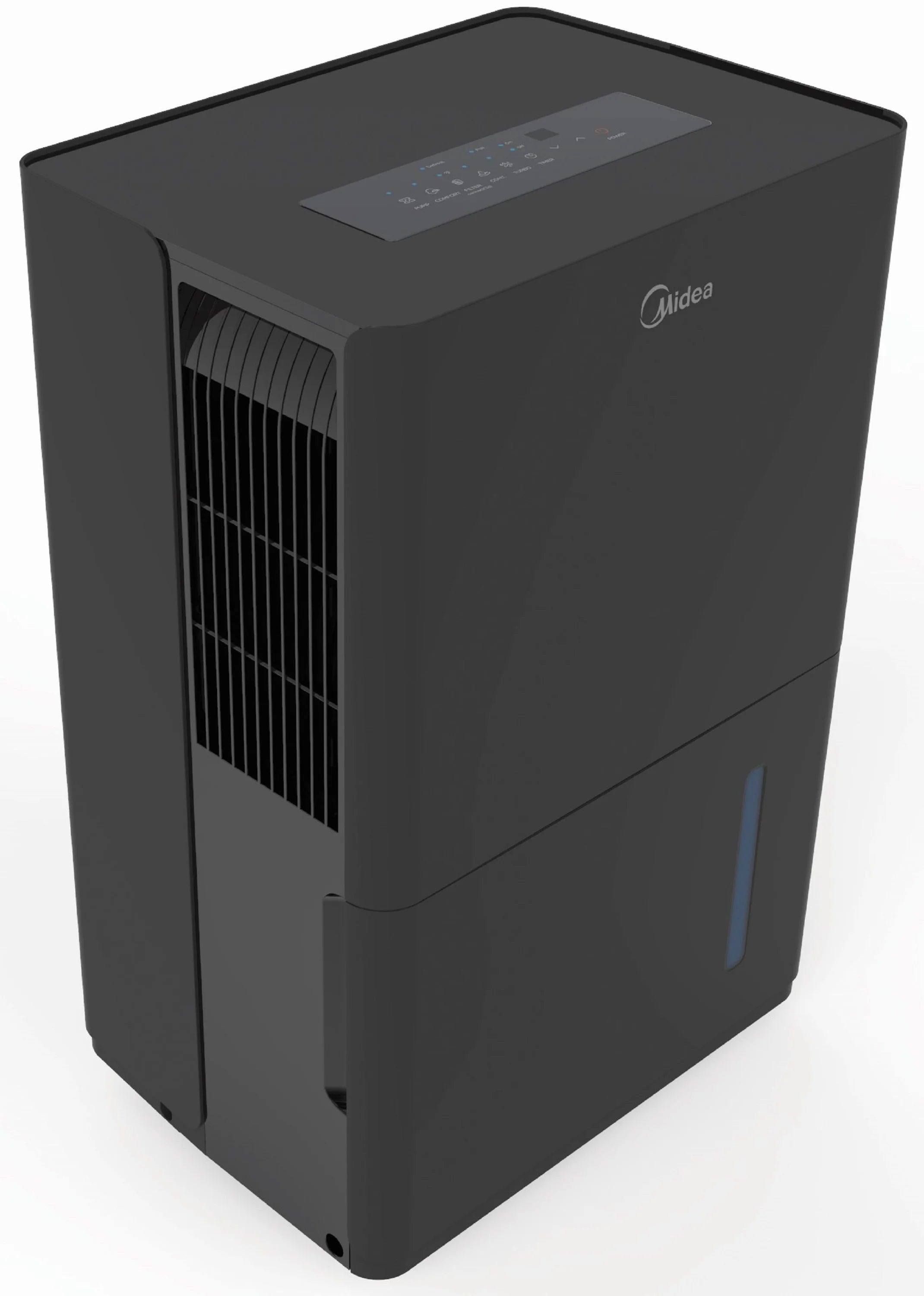 Midea 50-Pint Smart Dehumidifier with Pump, Energy Star, Black D8870