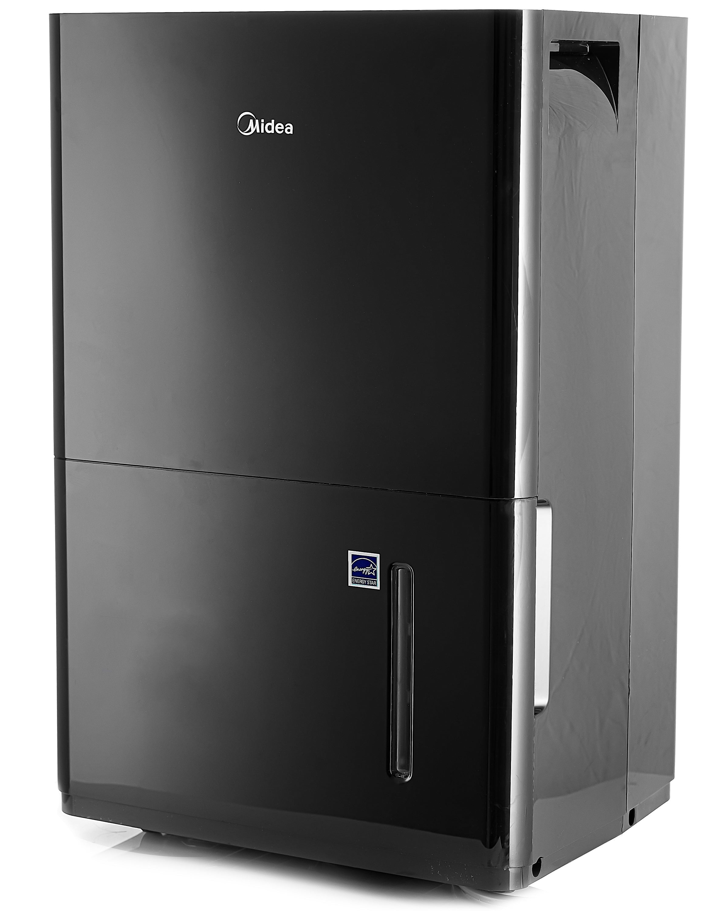 Midea 50-Pint Smart Dehumidifier with Pump, Energy Star, Black D8870